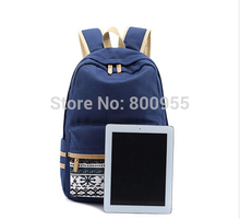 New Preppy Style Men Women Canvas Backpack Student Rucksack Casual Travel Backpack Old School Big Capacity
