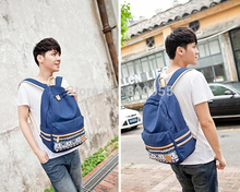 New Preppy Style Men Women Canvas Backpack Student Rucksack Casual Travel Backpack Old School Big Capacity