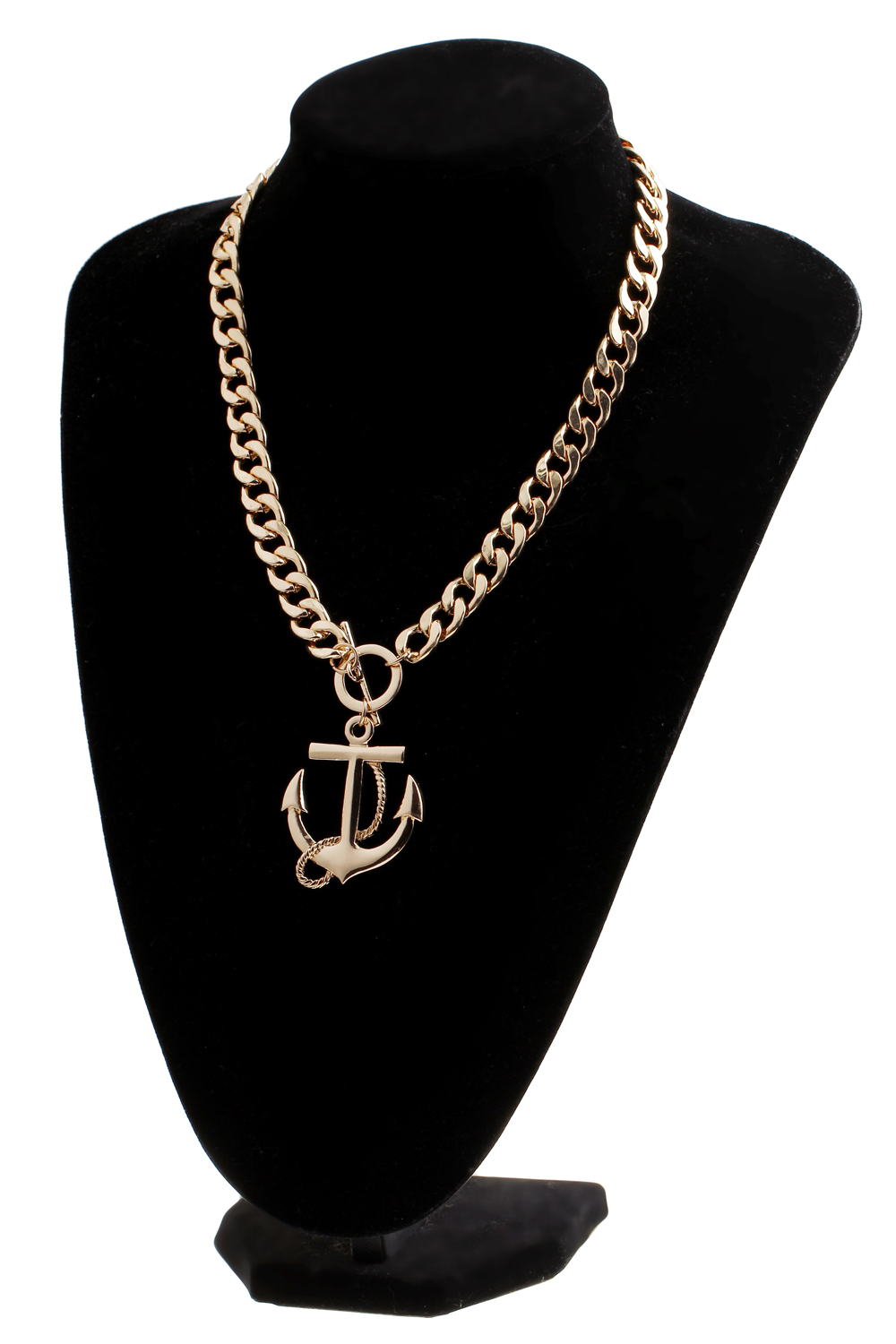 Wholesale promotion fashion necklaces for women 2015 long chain collar big anchor necklace women jewelry bijouterie