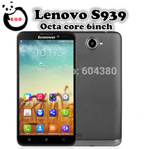 Original Lenovo S939 MTK6592 Octa Core Phone 6.0 Inch WCDMA 1GB RAM 8GB ROM Dual SIM Smartphone