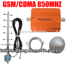 Smart 850 Mhz Cell Phone Signal Booster 2G/3G CDMA Repeater Amplifier GSM Mobile Phone Repeater Orange Color Free Shipping