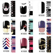 2015 women nail art Tips DIY decorations Sticker 1 pack wholesale and retail free shipping H70