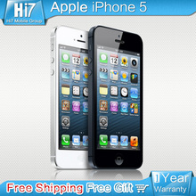 Unlock Apple iphone 5 iOS Dual Core Mobile Phone 8MP/Camera 16GB/ROM 1G/RAM 4.0 inches Free Shipping