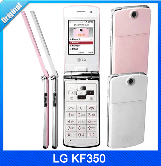 KF 350 Unlocked Original LG KF350 Bluetooth Unlocked Flip Phone Cheap Key Mobile Fast Shipping