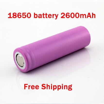 18650 3 7V 2600mAh Li ion Battery rechargeable Battery For Flashlight And Any Others
