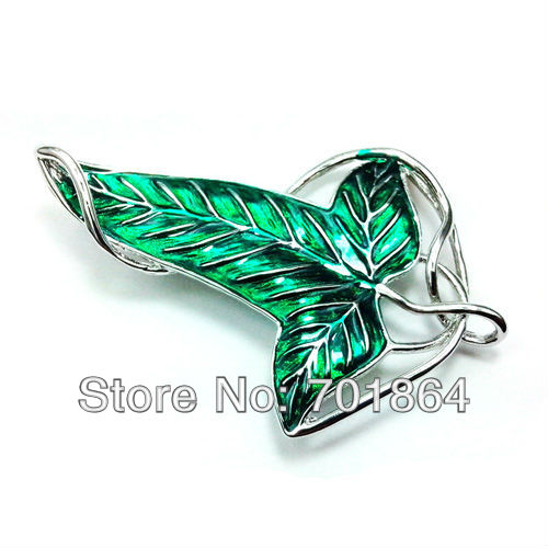 Free-Shipping-Fashion-Jewelry-The-Elven-Brooch-Fellowship-Brooch-Green ...