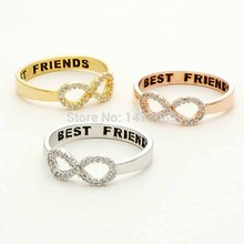 Free shipping European and American New Fashion jewelry personality simple retro Infinity pendant necklace