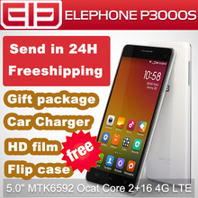 Elephone P3000S Original 5.0 inch Smartphone 4G LTE FDD Mobile Phone Android 4.4 MTK6592 Dual SIM Cell Phones 13MP NFC OTG