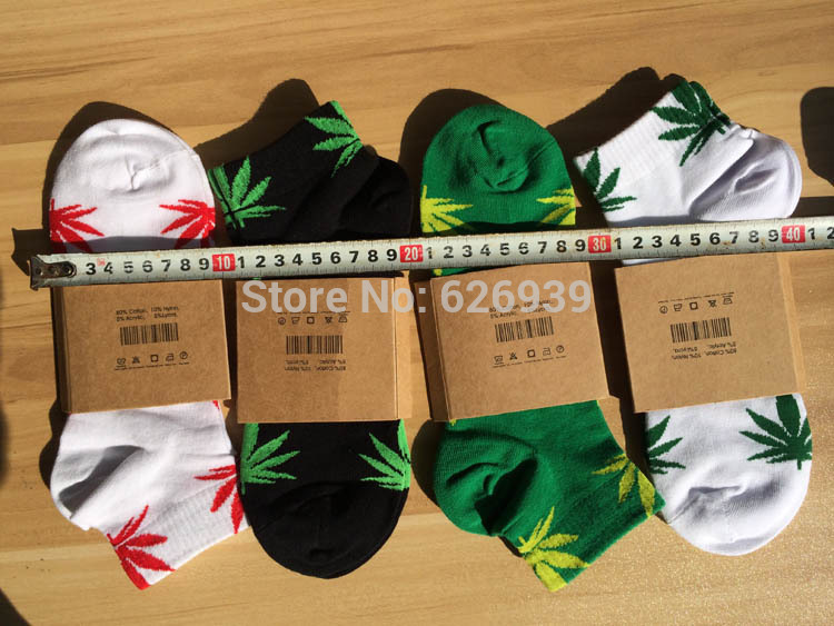 High Quality 20 Colors Men s Weed Socks Men Women Sports Marijuana Style Skateboard Cotton Calcetines