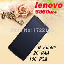 Lenovo phone mtk6592 octa core 2.5GHz GPS16.0MP 2G RAM 5.5″ 1080* 1920 S860W+ Dual SIM Android4.4.3 mobile phone Free shipping