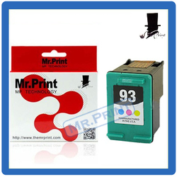 Frete grátis c9361w cartucho de tinta compatível para hp93 hp deskjet 5440 5420v 5440v 5440xi 5442 5443 d416 c3150 7850( 10pk)