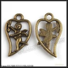 240pcs lot New Cupid Antique Bronze Plated Pendant Alloy Pendant Fit Necklace Bracelet DIY 140490