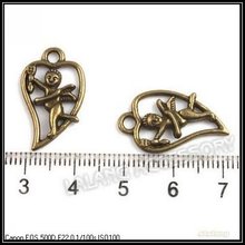 240pcs lot New Cupid Antique Bronze Plated Pendant Alloy Pendant Fit Necklace Bracelet DIY 140490