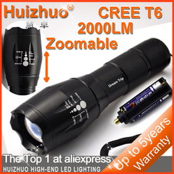 Hotsale Products [Dream Trip] Trustfire Waterproof 5 Mode 2300 Lumens LED Flashlight+Charger(China (Mainland))