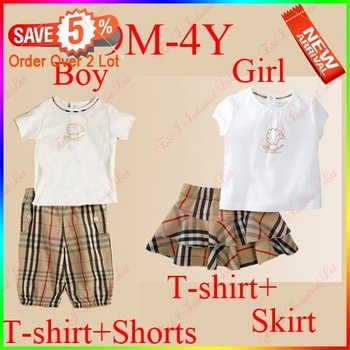 Gift Sets  Baby  on Wholesale   Baby Casual Clothing Sets Boy Girl Layette Gift Sets Hat