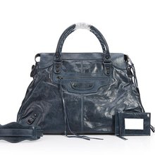 TOP QUALITY  Cowskin  Leather Bag    Popular Simple Shopping Bags Leather Motorcycle Bag   Brand Name Designer Handbag