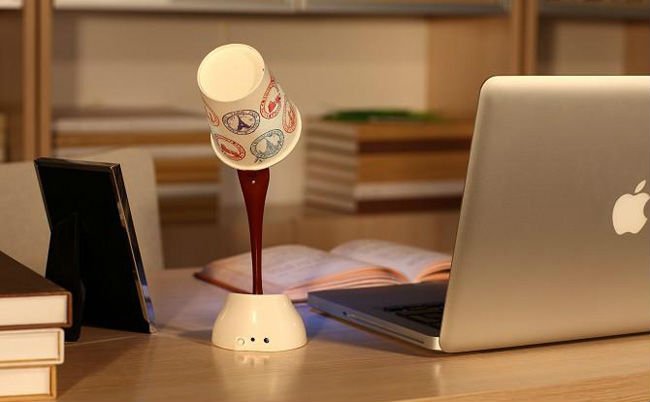 Novelty DIY LED night lamp table home decoration romantic coffee Usb 