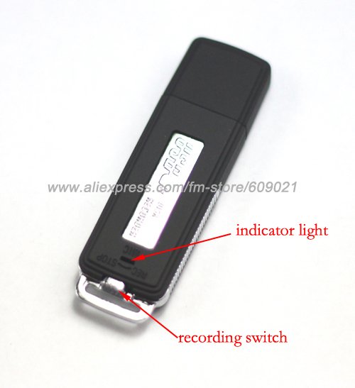 Купить новый мини 8GB USB диск цифровой аудио диктофон USB диктофон 5 ...