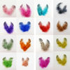 1000/lot Guinea Fowl Spotted Feathers Mixed Color Craft chicken feather for  Hair extension #15 colors Dress/jewelry/ decoration