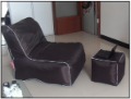 suede Bean bags Sofa and Chair sets 1pcs chair and 1pcs sofa set cover Free shipping(China (Mainland))