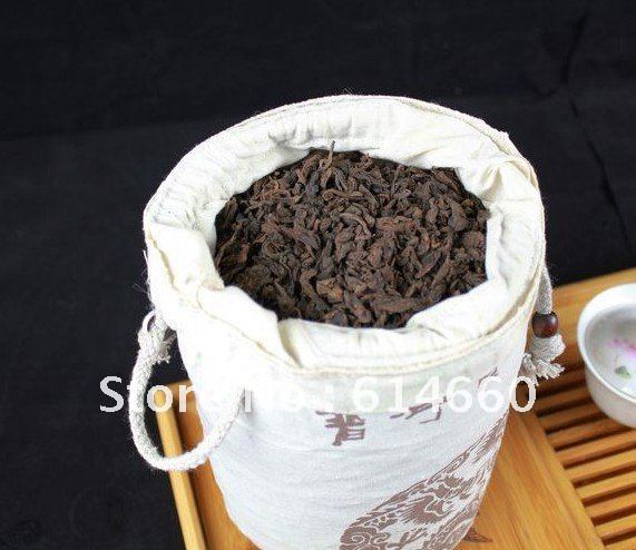 Free shipping 400g Yunnan Menghai tea factory Pu er tea 2000 Years old tea