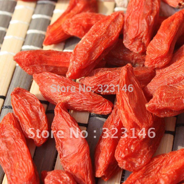 1 KG Top Goji Berries Pure Bulk Bag Certified ORGANIC dryed medlar goji 