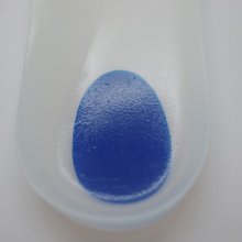 1 Pair Lot Soft Gel Cushion Insole Shoe Pad For Flat Foot Splay Foot Heel Pain