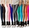 Multicolour neon leggings candy color elastic size tight pants pantyhose ankle length trousers leggings W3007