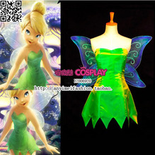 New Arrival Custom Made Tinker Bell Dress Cosplay Costumes For Fancy Dress Ball Perfect Cutting