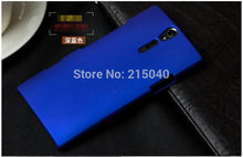 Free Shipping Colorful Rubber Matte Hard Back Case for Sony Xperia S Lt26i Frosted Cover for