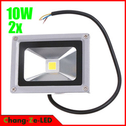 hot sales Free shipping China Post LED Flood Light 10W IP65 AC85V~265V 1000lm Warm white / Cool white CE&ROSH(China (Mainland))
