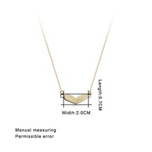 Top Quality ZYN233 Gold Sweet Love Necklace 18K Rose Gold Pated Pendant Necklace Jewelry Austrian Crystal