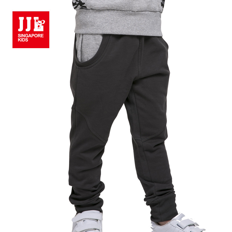 boys harem pants fashion korean style 100 cotton kids casual pants full length trendy elastic waist