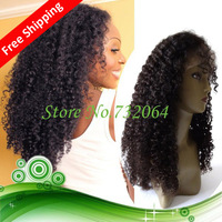 Stock Celebrity Kinky Curly 3" Large Hand Made Parting 100% indian remy hair curly glueless lace front wig Stock Celebrity Kinky Curly 3" Large Hand Made Parting 100% indian remy hair curly glueless lace front wig