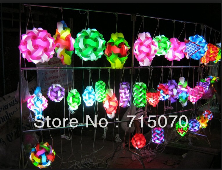 wholesale free shipping DIY christmas lights 300pcs per lot medium size