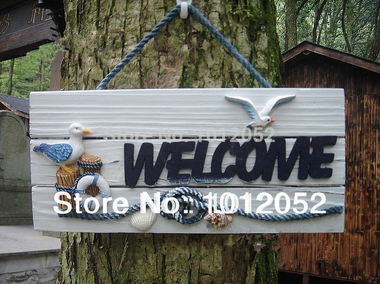 2014 Sale Real Europe Pine Wooden Wood Craft Welcome Board 