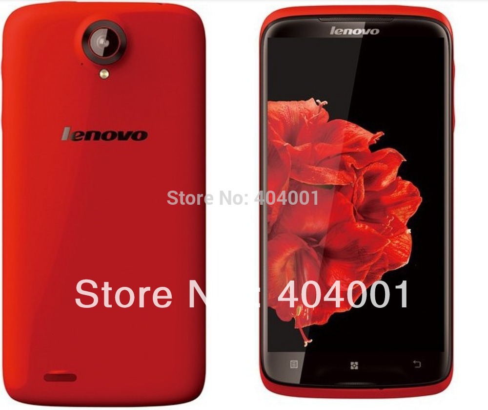Free hard case red In stock Lenovo s820 phone original mtk6589 Quad Core 4 7 screen