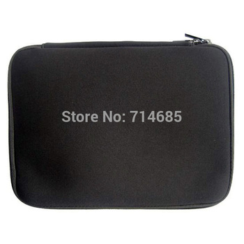Бесплатная доставка 10 " 12 " 13 " 14 " 15 " 17 " обычная черный портативный ноутбук рукава сумка водонепроницаемый чехол в компьютер ноутбук планшет пк