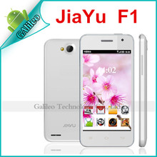 In Stock Original Jiayu F1 4 Inch 800×480 MTK6572 Dual core Android Mobile Cell Phone WCDMA Russian Spainish Multi language