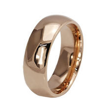 Wholesale wedding rings for women and women tungsten carbide ring jewelry rose gold color Vnox tungsten