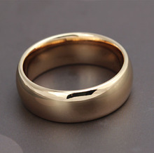 Wholesale wedding rings for women and women tungsten carbide ring jewelry rose gold color Vnox tungsten
