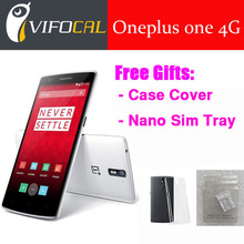 Original ONEPLUS ONE Quad Core Smartphone 2G/3G/4GLTE Snapdragon 801 2.5GHz 5.5 Inch Gorilla Glass FHD 3GB 64GB GPS 13.0MP Phone