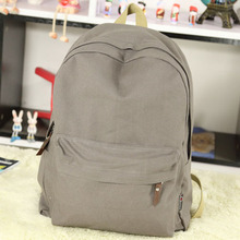 Pretty style canvas candy color women backpack college student school book bag leisure backpack
