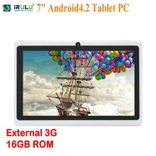 IRULU eXpro 7 Tablet PCs Dual Core Allwinner A23 Q88 Android 4 2 1 5GHz 512MB