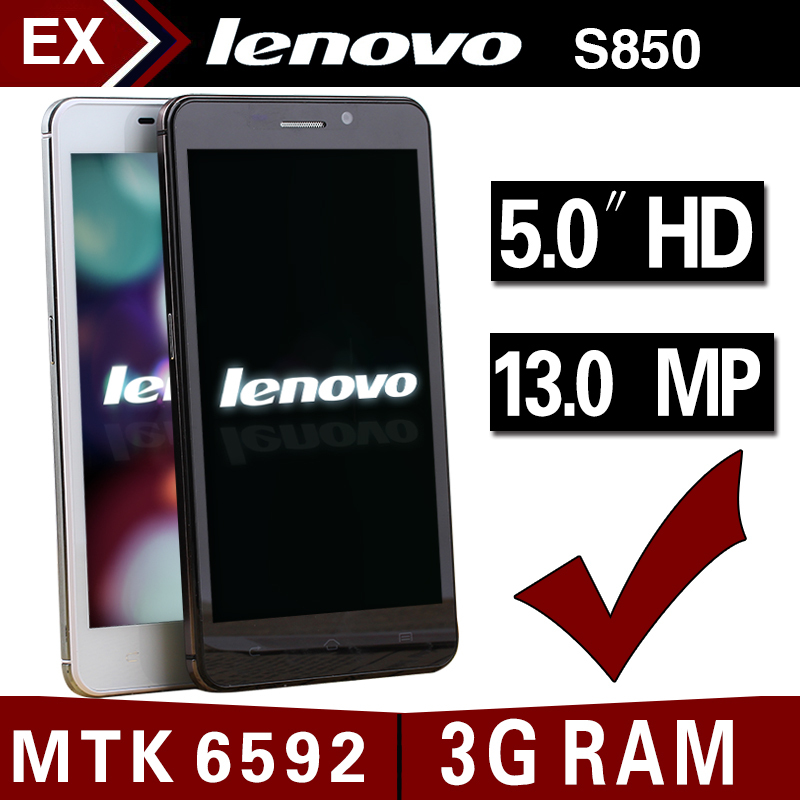 Original Lenovo S850 c MTK6592 Octa Core 2 5Ghz 13 0MP 3G RAM 16G ROM 5
