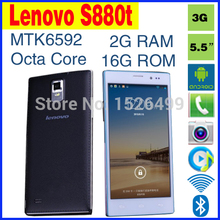 Smartphone Lenovo S860C Mobile phones 2G RAM MTK6592 Octa Core 5.5 inch Android 4.4 3G WCDMA 2G gsm unlocked cell phone