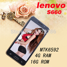 Lenovo phone octa core 16G ROM 3G 13MP 5.0″llenovo S660 MTK6592 android CHINA mobile smart cell phones unlock free shipping