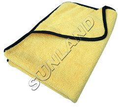 360gsm 16x24-inches Plush Microfiber Two Different Sides Car Care Towel Auto Cleaning Detailing Waxing Polishing Cloths(China (Mainland))
