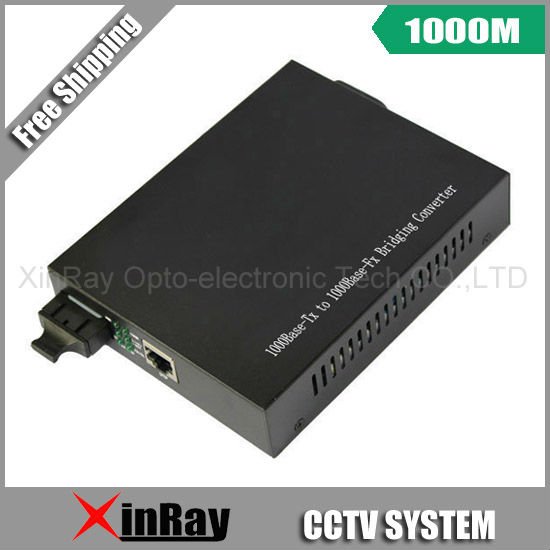 20KM 1000M Base Fibre Optic Ethernet Media Converter Dual Fiber ...