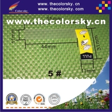 (ACC-YT7) yellow tag label air duct film for Epson Canon Lexmark Kodak ink cartridge air hole size 5# 11*55*31mm free shipping
